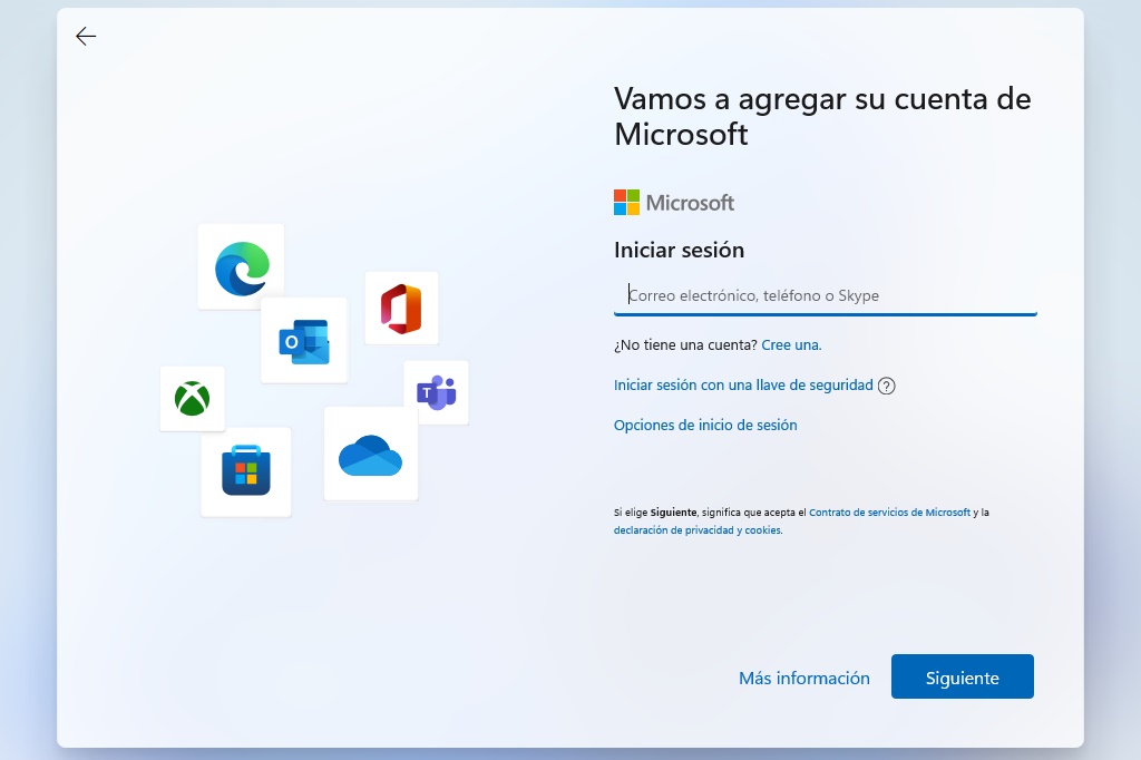 Cómo instalar Windows 11 sin una cuenta