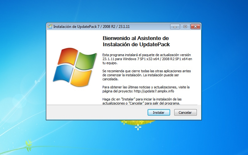 actualizar Windows 7