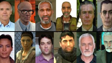 Los rostros de Half-Life 2