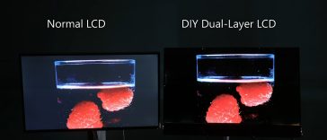 LCD de doble capa