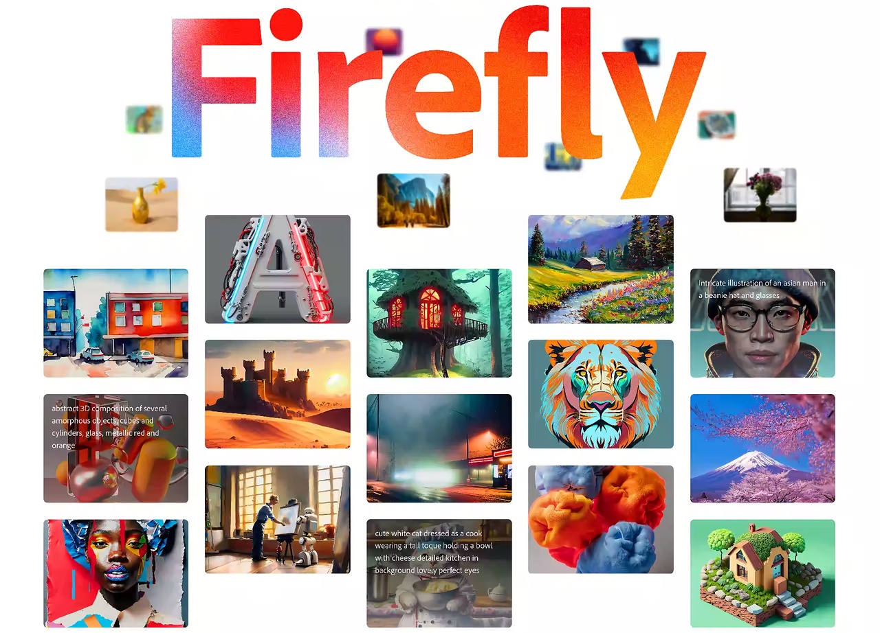 Adobe Firefly inteligencia artificial