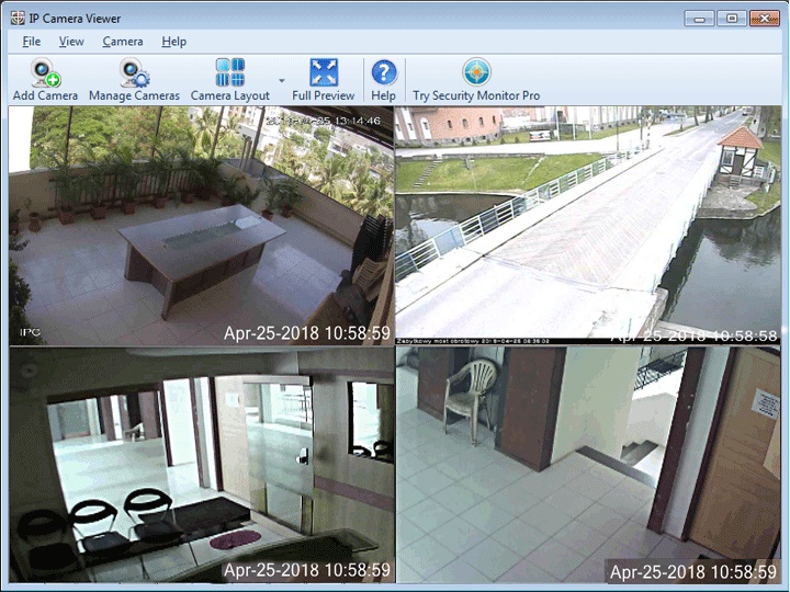 Transforma cámaras IP y webcams en cámaras de vigilancia