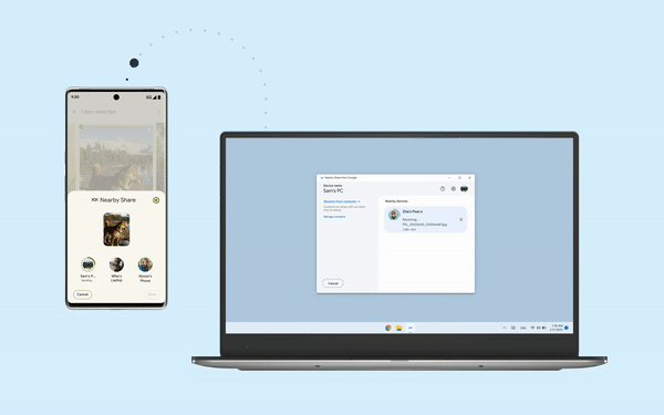 Cómo transferir archivos de Android a tu PC con Nearby Share for Windows – NeoTeo