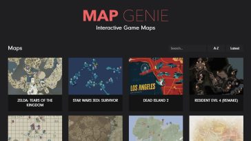 Mapas interactivos de juegos