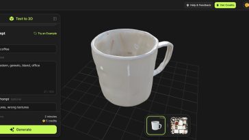 Cómo crear objetos 3D con inteligencia artificial