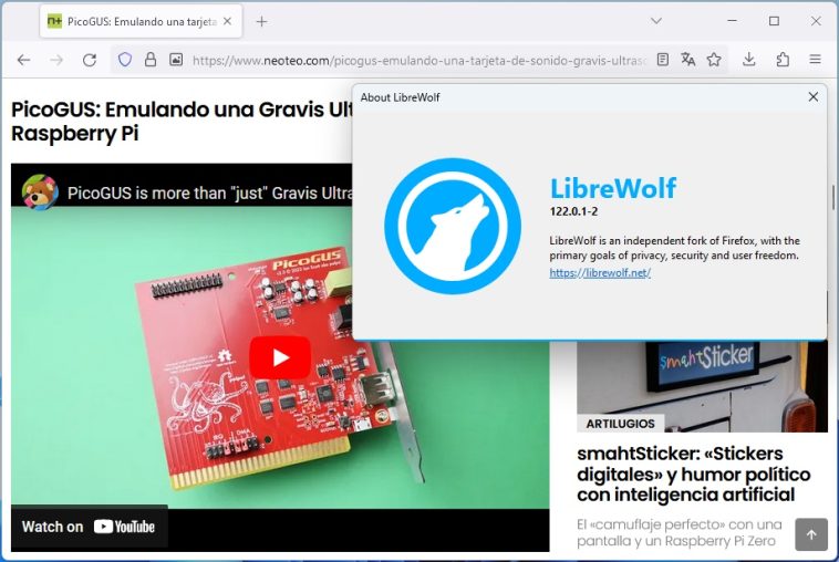 LibreWolf: Alternativa a Firefox