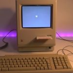 Una réplica de la Macintosh original