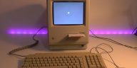 Una réplica de la Macintosh original