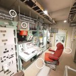 Tour virtual de un centro de control para lanzar misiles nucleares